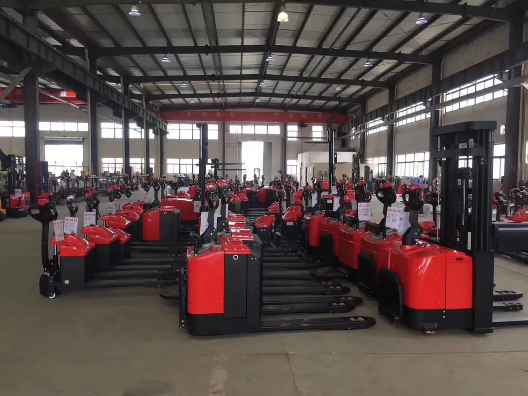 1.5ton 2ton / 1500kg 2000kg Full Electric Stacker Straddle Legs