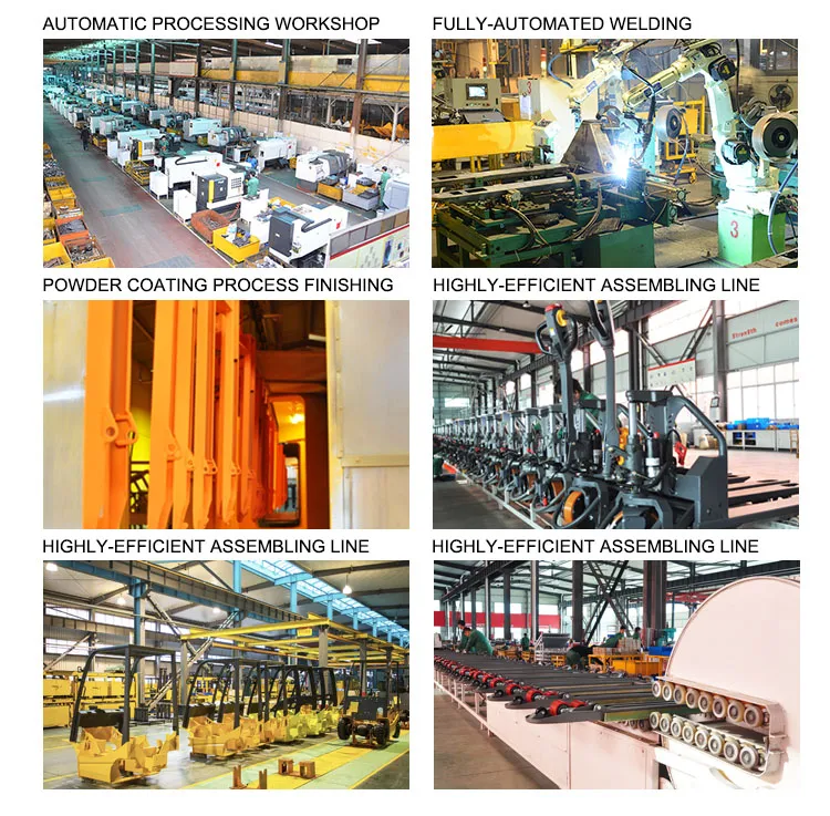 1.5ton 2ton / 1500kg 2000kg Full Electric Stacker Straddle Legs