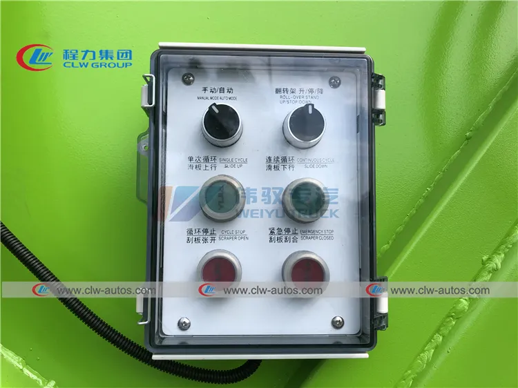 10 Tons 12m3 Garbage Compactor Truck Dongfeng City Waste Disposal Recycling Truck