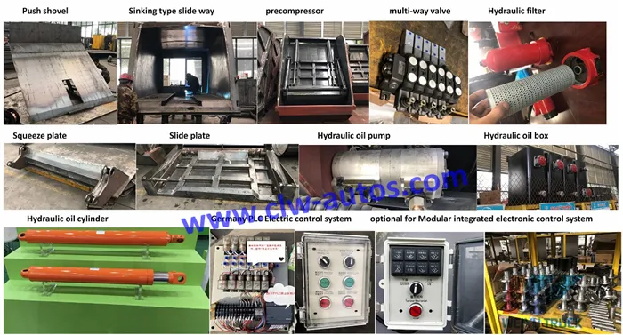 10 Tons 12m3 Garbage Compactor Truck Dongfeng City Waste Disposal Recycling Truck