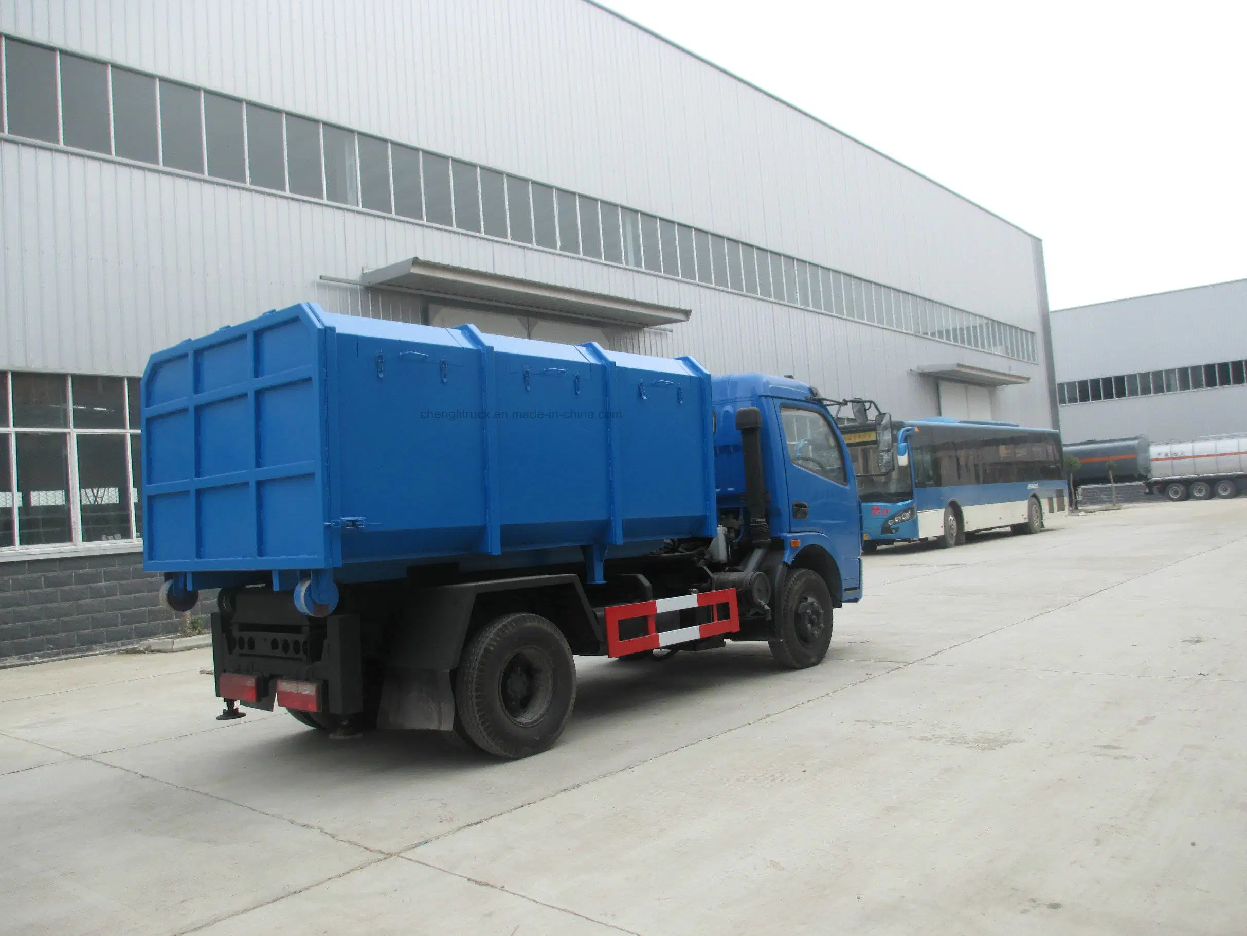 10cbm 12cbm Hydraulic Hook Lift System Garbage Truck