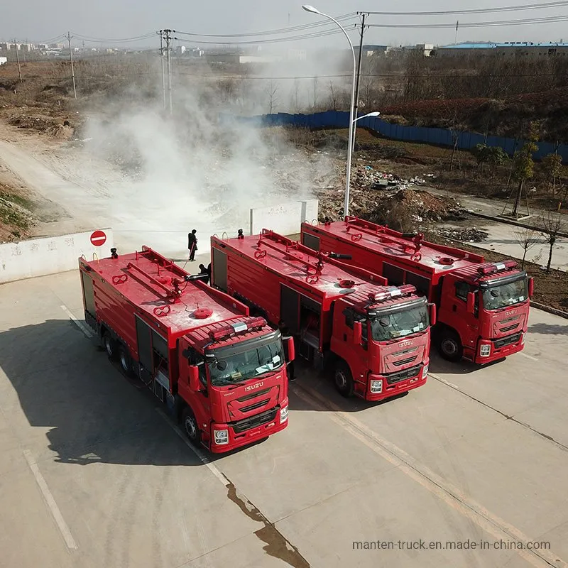 12 Ton Giga Vc 12, 000liters Water Foam Powder Fire Engine Truck for Philippines Market
