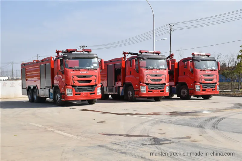 12 Ton Giga Vc 12, 000liters Water Foam Powder Fire Engine Truck for Philippines Market