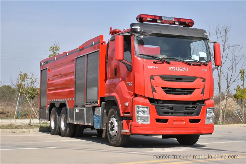 12 Ton Giga Vc 12, 000liters Water Foam Powder Fire Engine Truck for Philippines Market