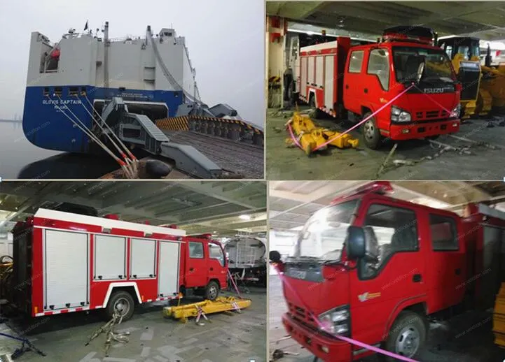 Japanese 700p 4000 Litres Water Tank Fire Truck
