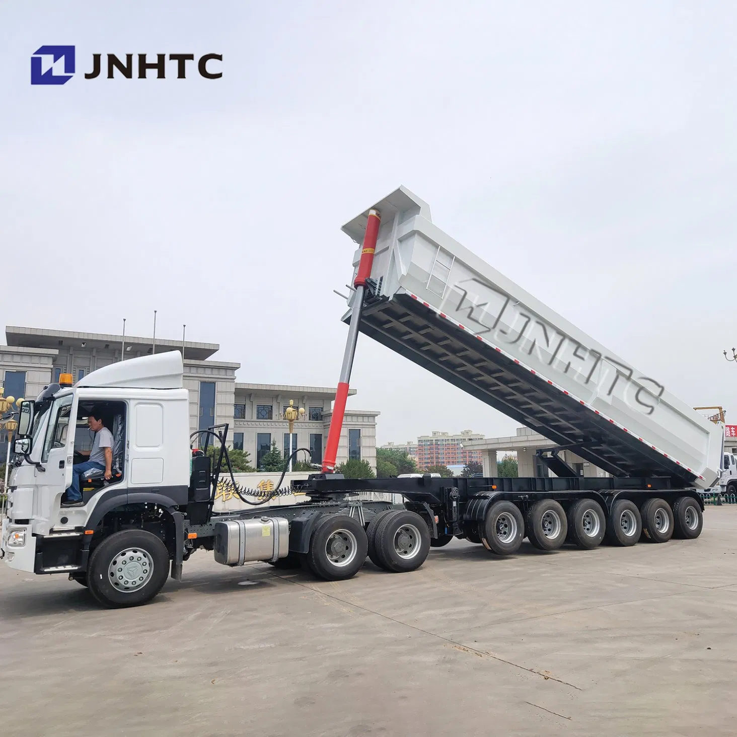 120 Tons Dump Tractor Trailer