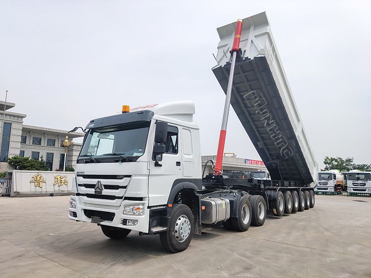 120 Tons Dump Tractor Trailer