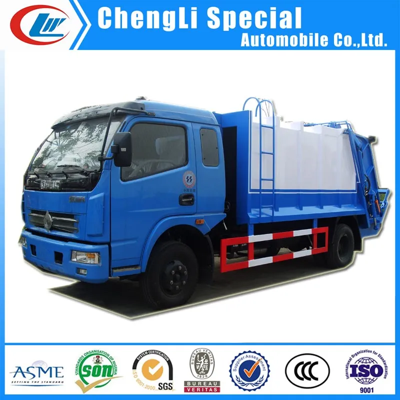 14cbm Side Loading and Rear Discharging Side Loader Garbage Truck