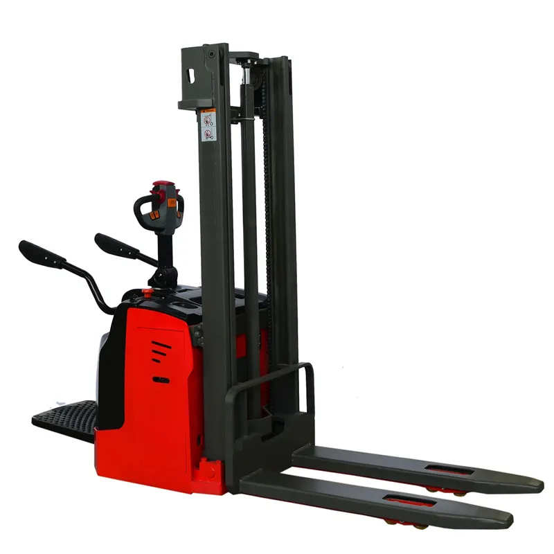 16000/2000kg Low Price Container Using Walkie Stacker Full Electric Stacker