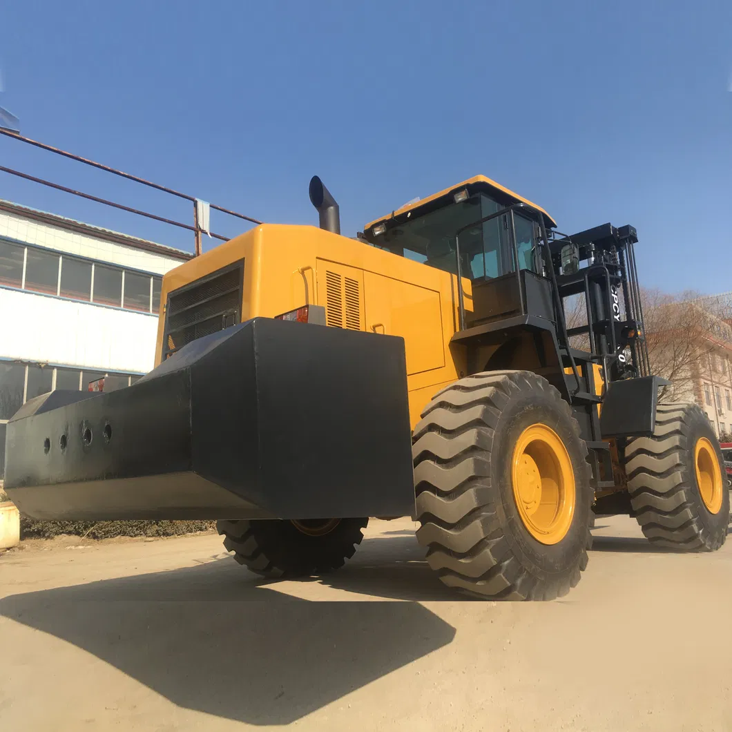16ton 18ton 20ton Heavy Duty Forklift Manufacturer China New Counterweight Diesel Forklift 4m Lifting Height