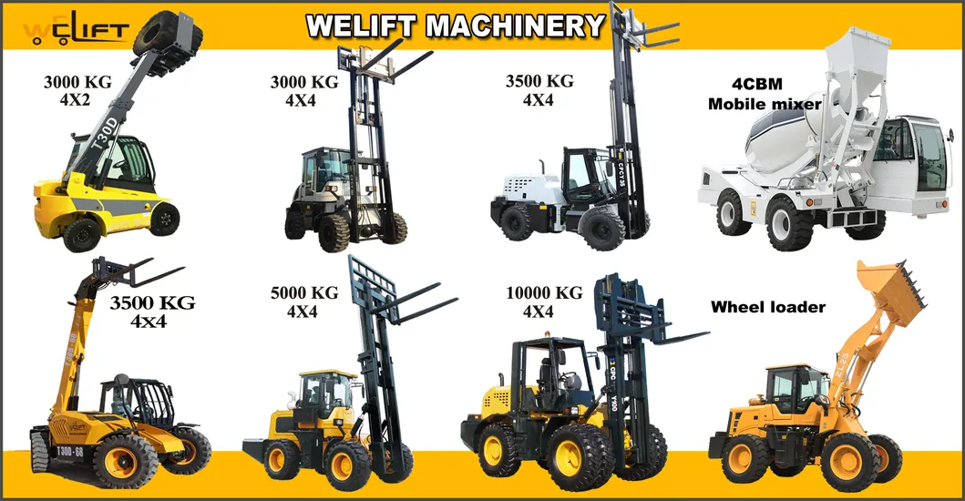 16ton 18ton 20ton Heavy Duty Forklift Manufacturer China New Counterweight Diesel Forklift 4m Lifting Height