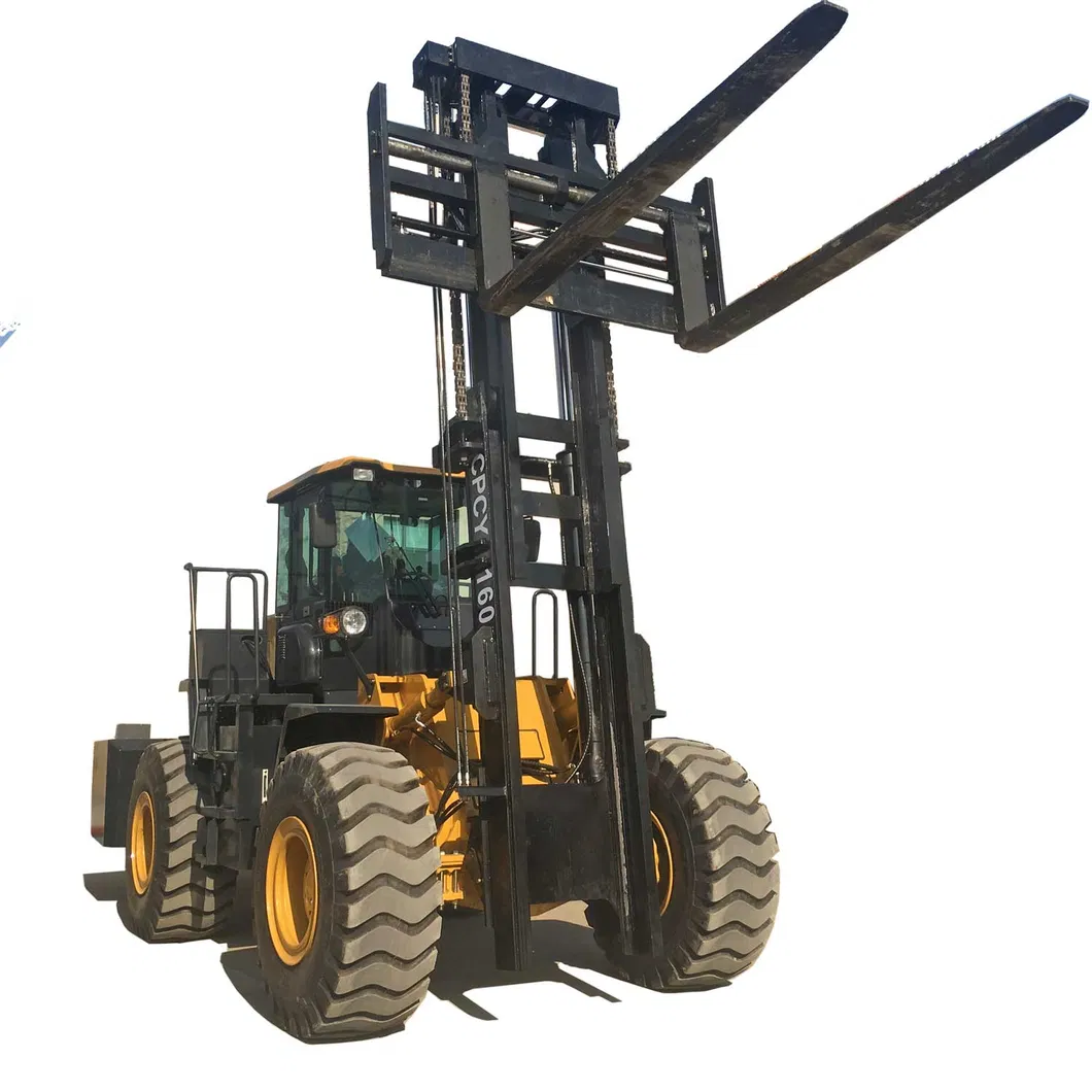 16ton 18ton 20ton Heavy Duty Forklift Manufacturer China New Counterweight Diesel Forklift 4m Lifting Height