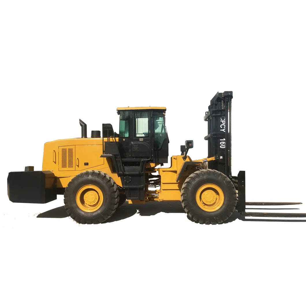 16ton 18ton 20ton Heavy Duty Forklift Manufacturer China New Counterweight Diesel Forklift 4m Lifting Height