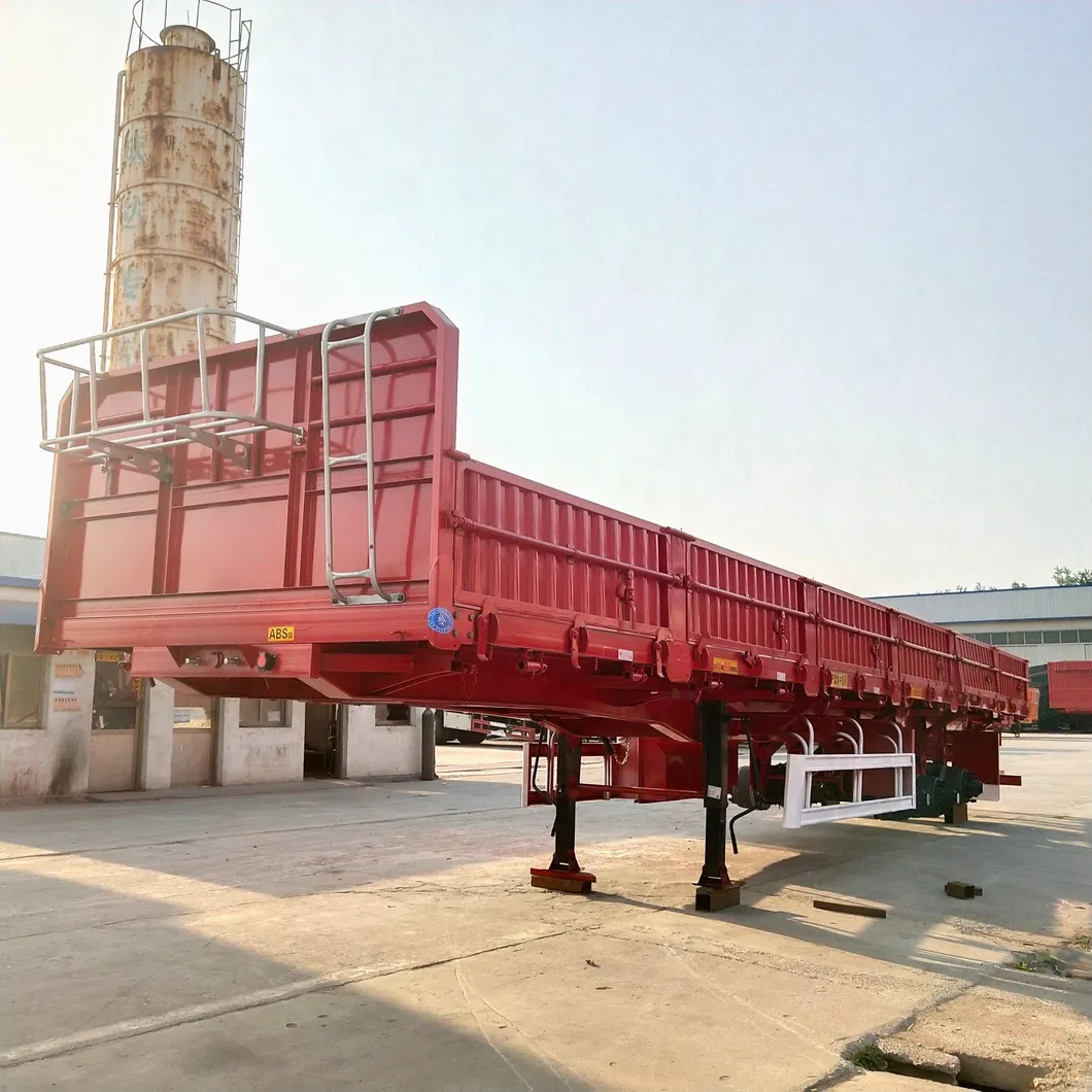 2/3 Axle Dropside Side Wall Semi Trailer for Sale