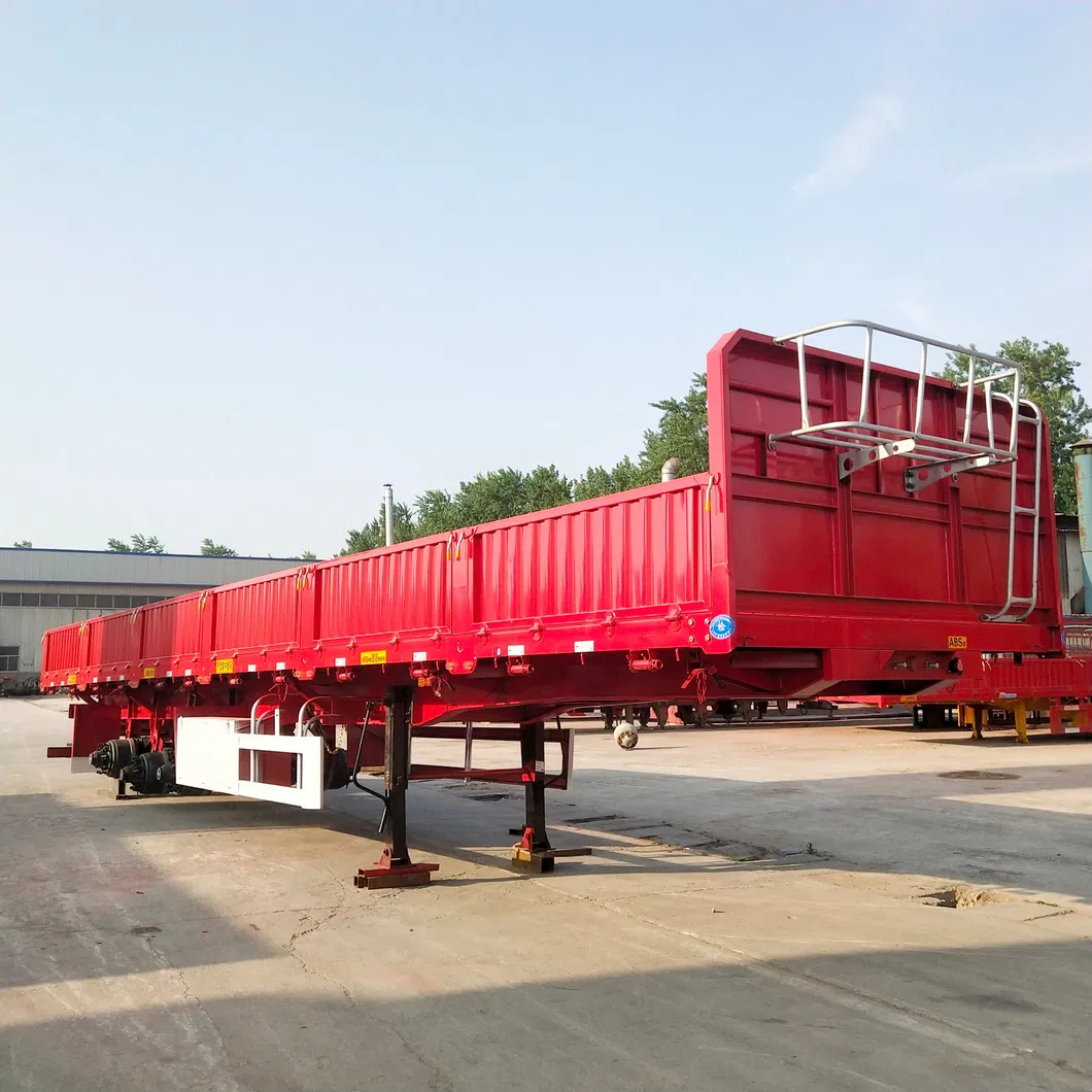 2/3 Axle Dropside Side Wall Semi Trailer for Sale