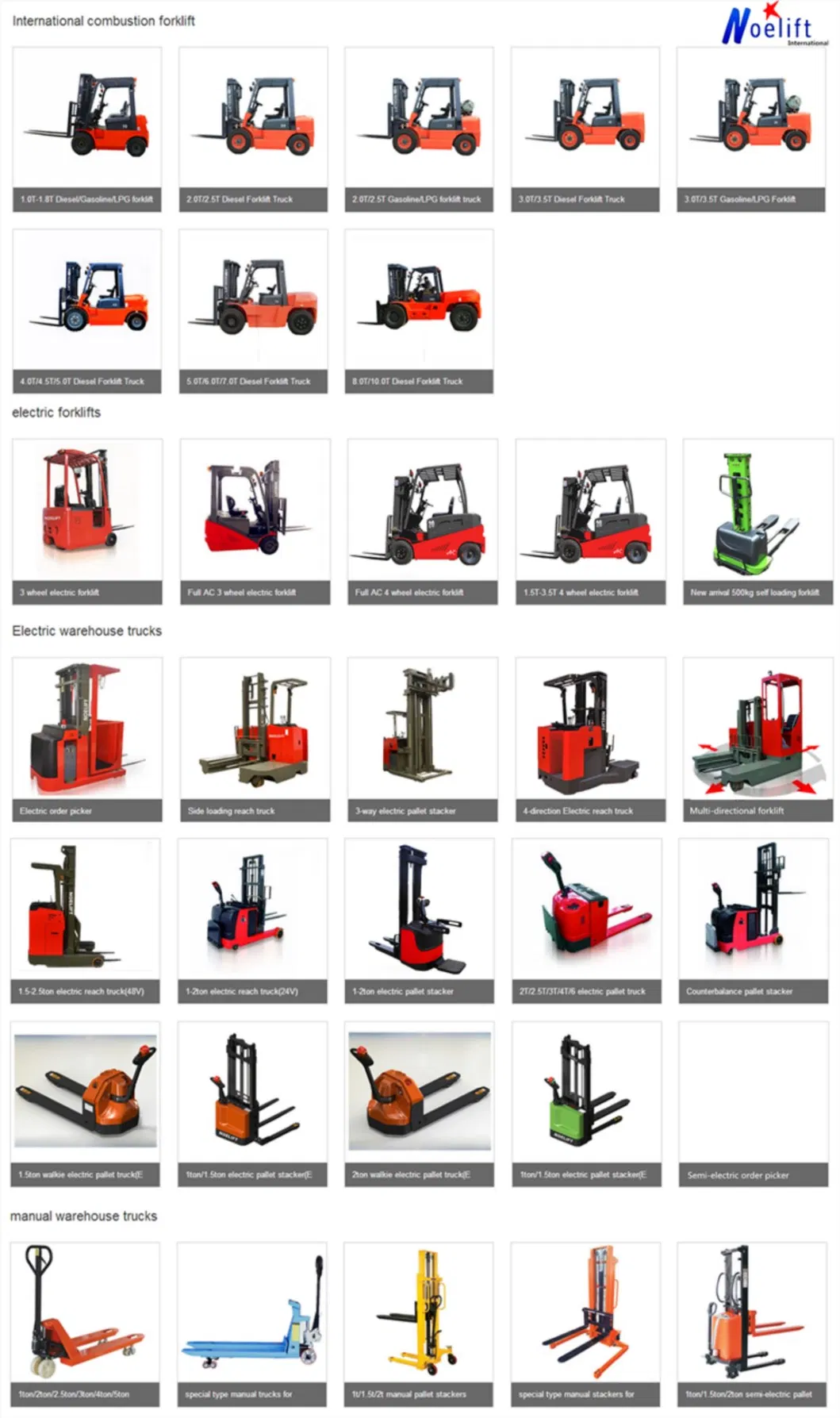 2.5t Gasoline/LPG Forklift Truck