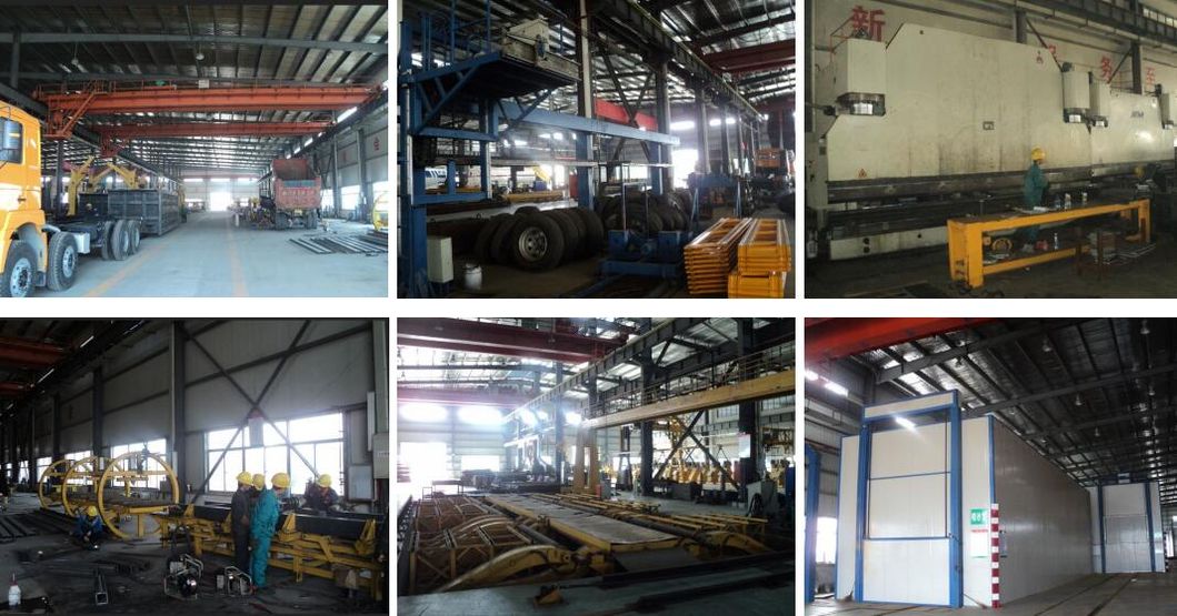 2 Axles Low Boy Trailer (SM-100)