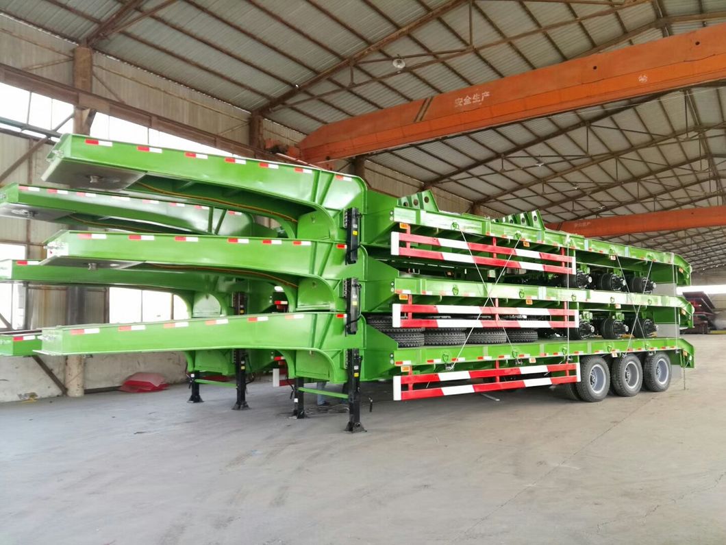 2 Axles Low Boy Trailer (SM-100)