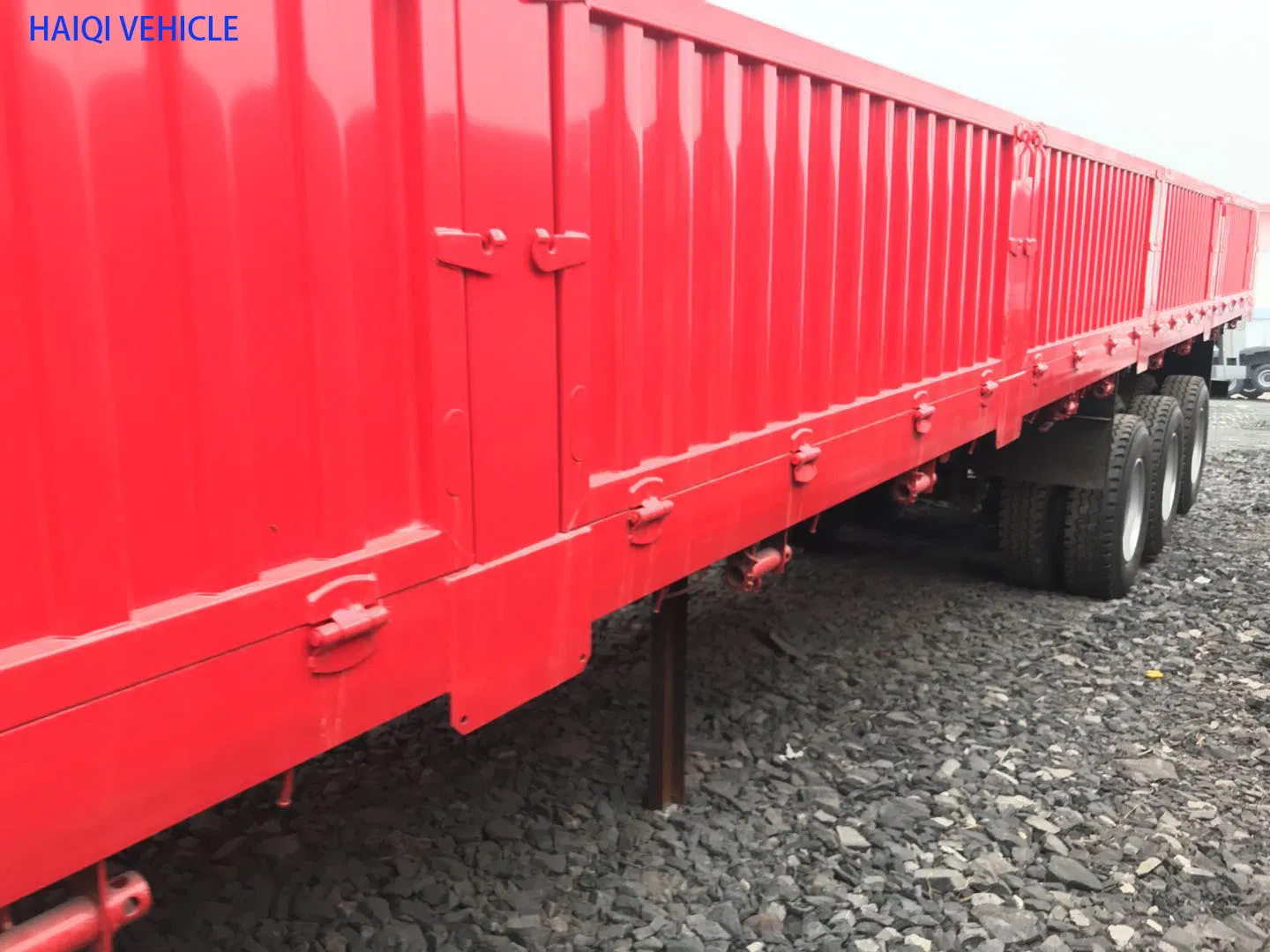 2 Funcations 3axles Side Wall/Side Board/Side Drop Semi Trailer