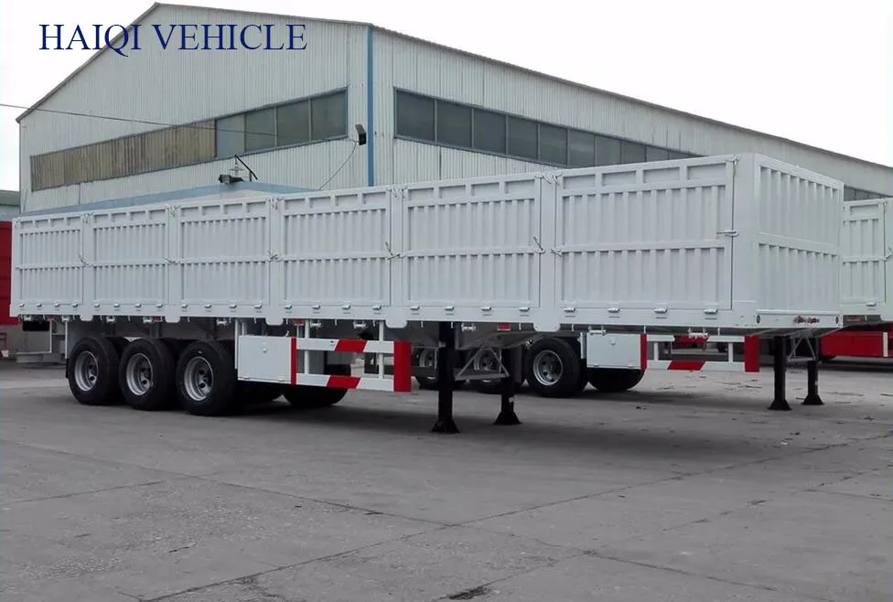 2 Funcations 3axles Side Wall/Side Board/Side Drop Semi Trailer