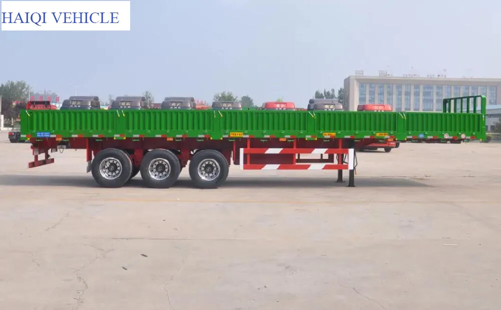 2 Funcations 3axles Side Wall/Side Board/Side Drop Semi Trailer