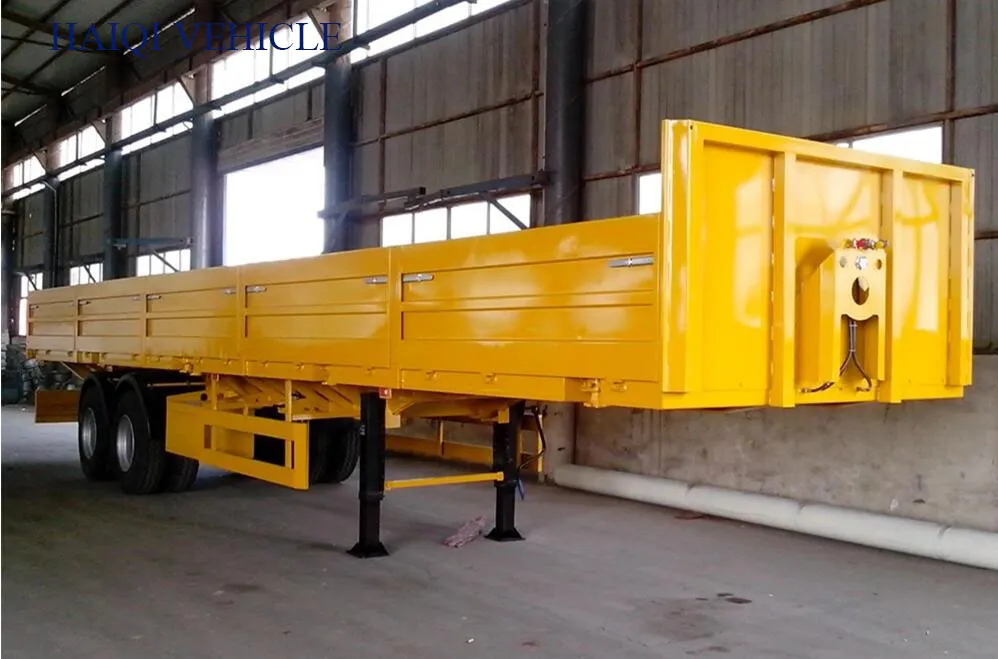 2 Funcations 3axles Side Wall/Side Board/Side Drop Semi Trailer