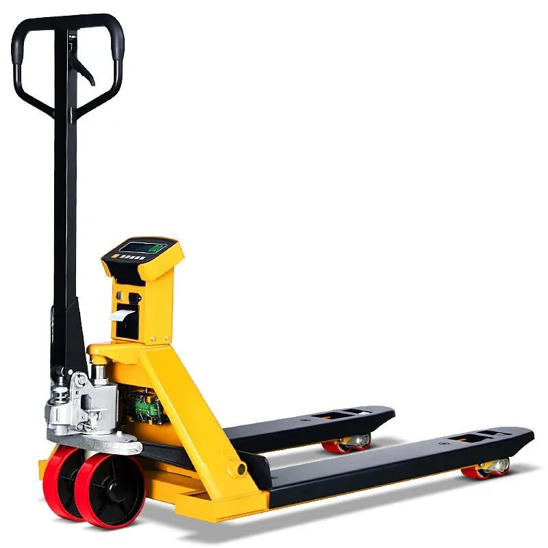 2000kgs Hand Pallet Truck with Scale Hot Sale Can Be Customized