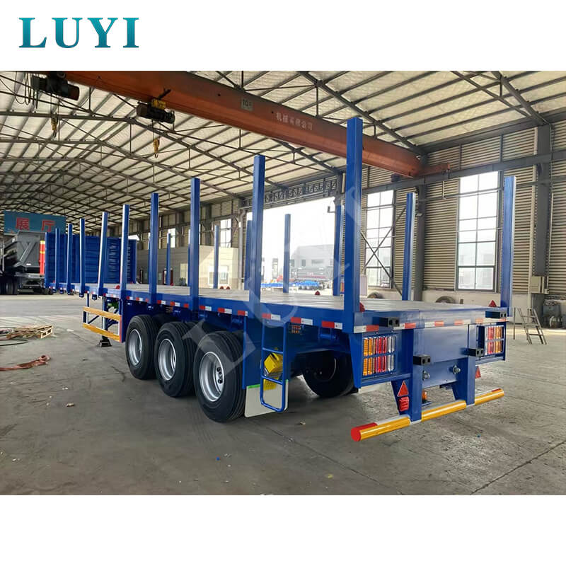 What Makes a 40ft 50 Ton 3 Axle Steel Flatbed Semi-Trailer the Backbone of Heavy Haulage?