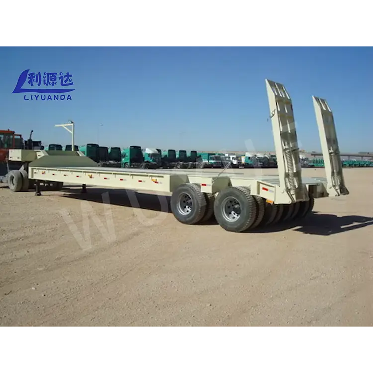 What Makes the Two-line Four-axis Platform Pure Flat Low-profile Trailer a Game-Changer in Heavy Transport?