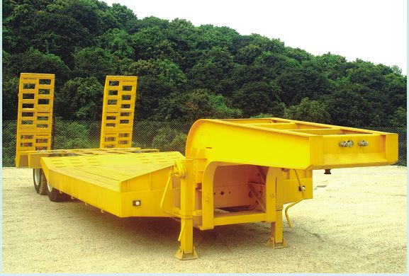 20feet Container Carrier Trailer in 2 Axles Skeletal Semi-Trailer