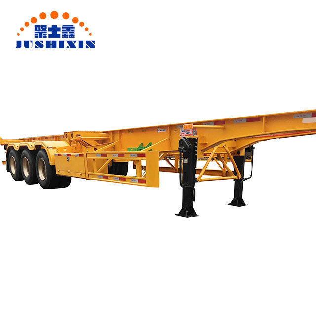 20FT or 40FT Container Skeleton Semi Trailer/ Double & Triple Axles Skeleton Trailer