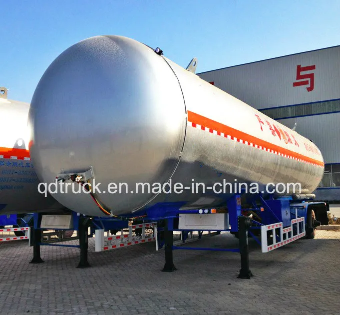 25tons 56000liters heavy truck trailer/ ASME S516 Material LPG Tank LPG Semi Trailer