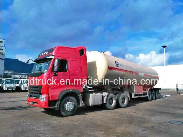25tons 56000liters heavy truck trailer/ ASME S516 Material LPG Tank LPG Semi Trailer