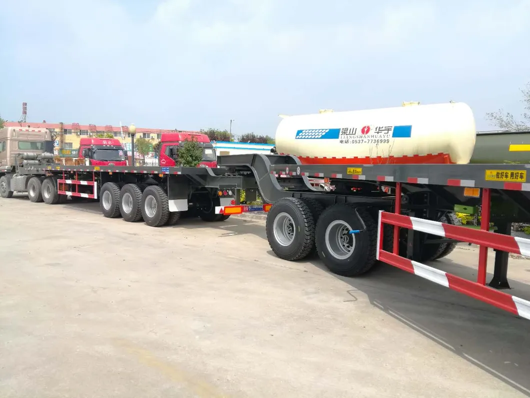 2axle/3 Axle Fence Semi Trailer Cargo Fence Full Trailer