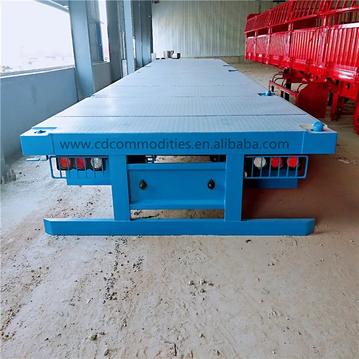 2axles 3axles 4axles Flatbed Semi-Trailer