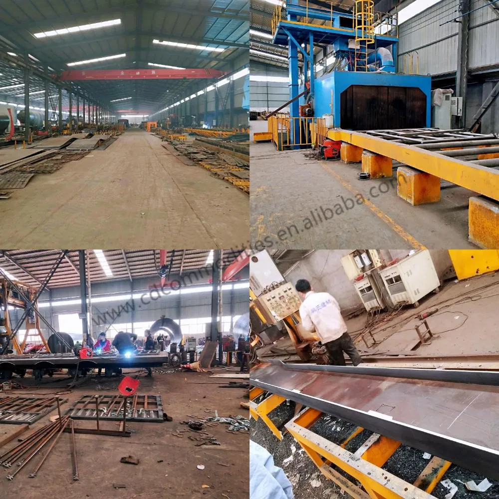 2axles 3axles 4axles Flatbed Semi-Trailer