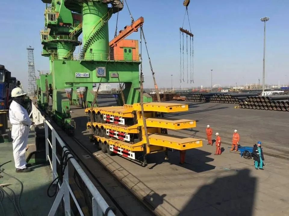 2axles 3axles 4axles Flatbed Semi-Trailer