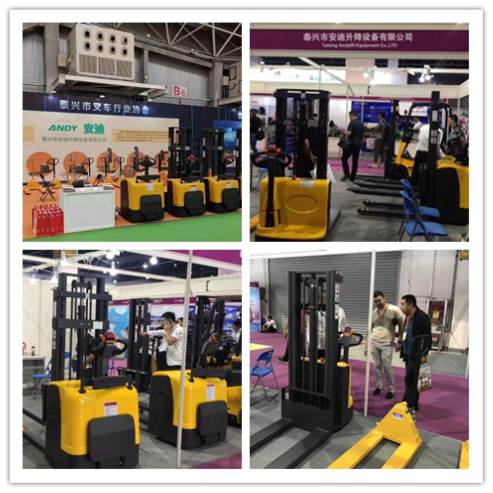 2t 2000kg Lifting 4500mm Mini Material Handing Electric Battery Counter-Balanced Lift Pallet Forklift Parts