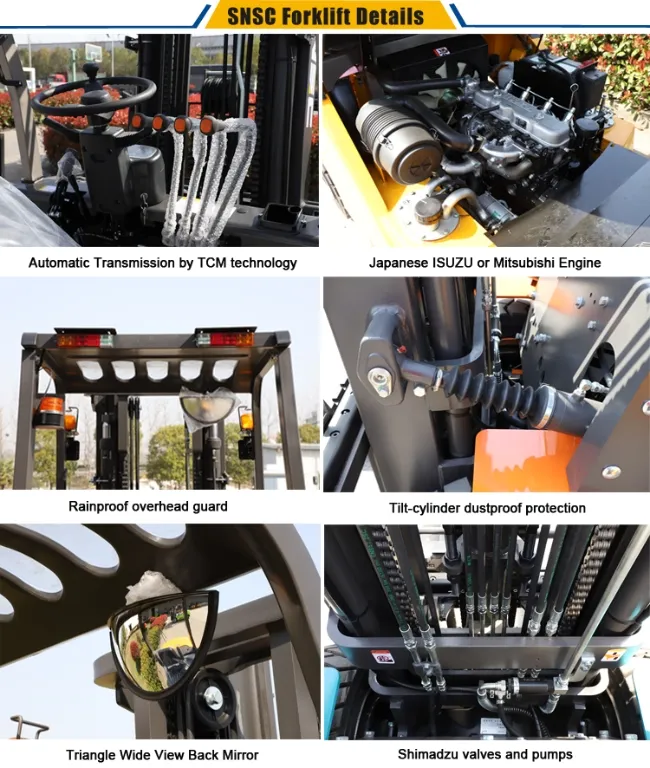 2t Diesel Forklift Material Handling Equipment Fd20