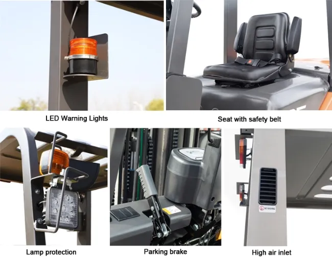 2t Diesel Forklift Material Handling Equipment Fd20