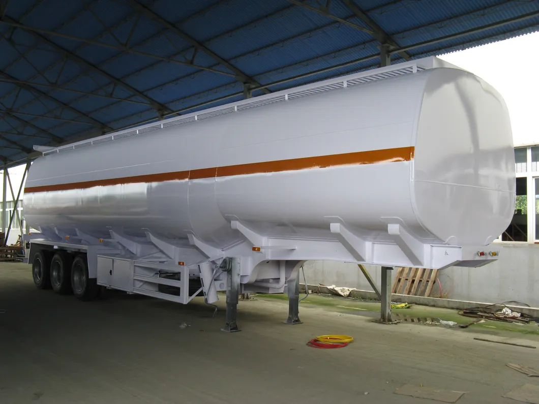 3 Axle 40000L-50000L Water Transport Tank Semi Trailer for Sale