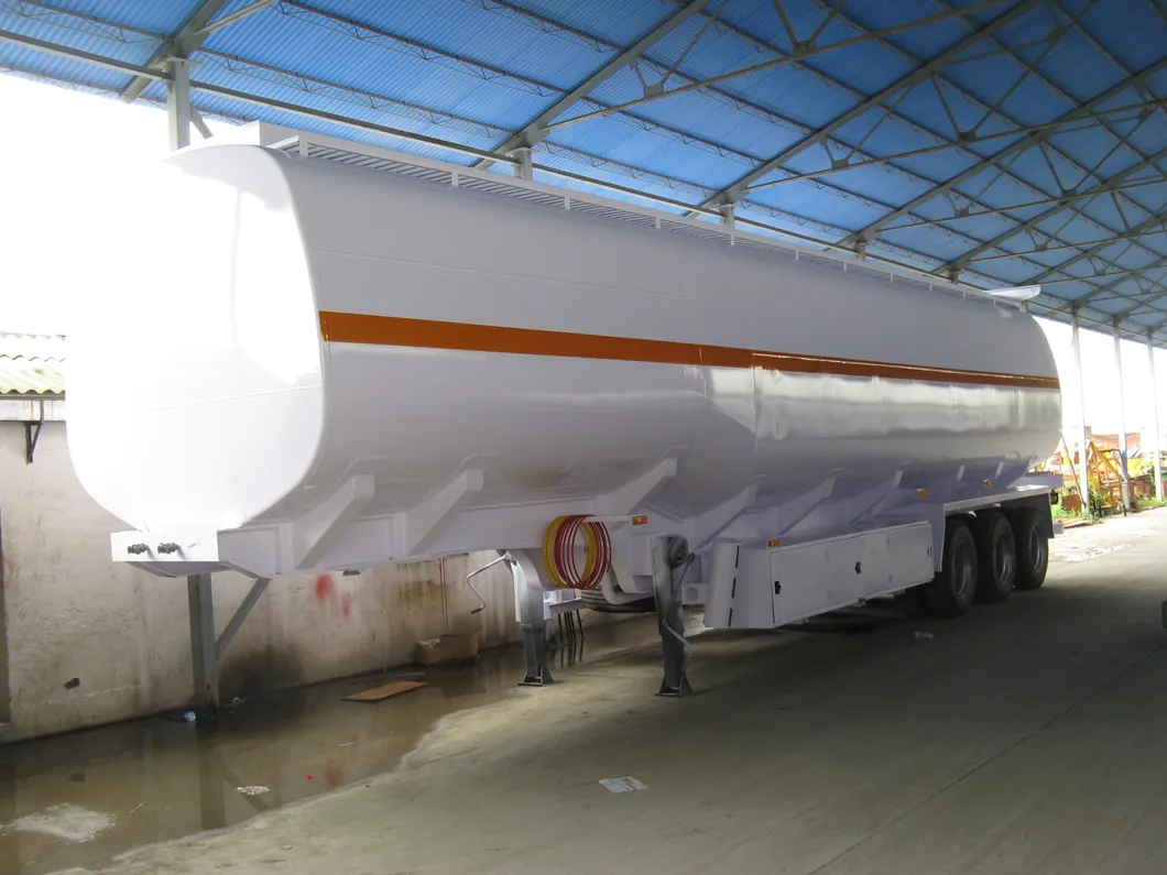 3 Axle 40000L-50000L Water Transport Tank Semi Trailer for Sale