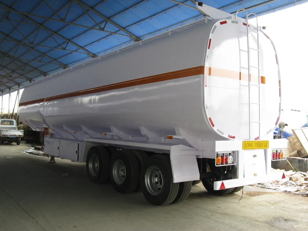 3 Axle 40000L-50000L Water Transport Tank Semi Trailer for Sale