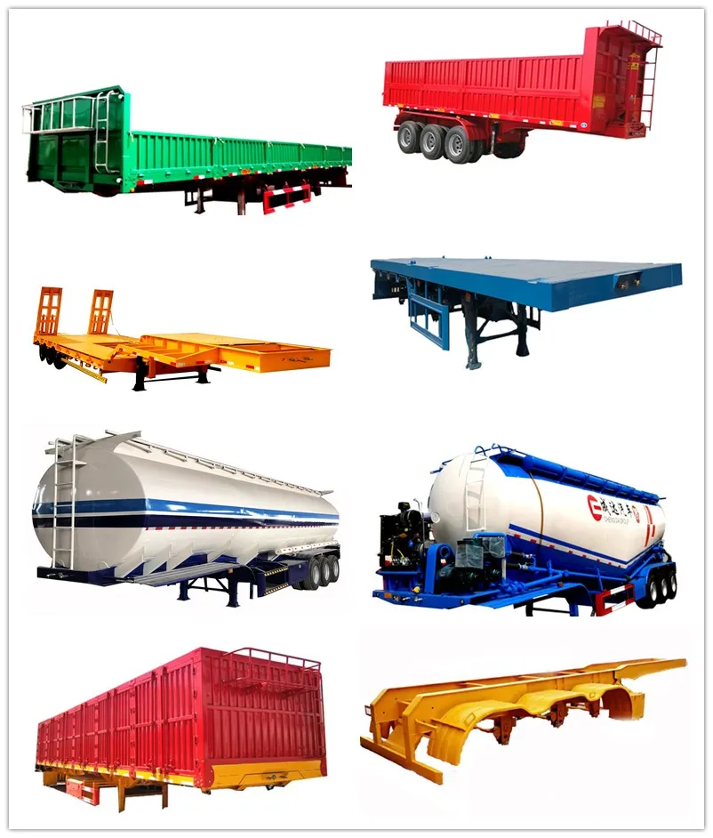 3 Axle 40m3 Bulk Cement Tanker Trailer for Sale