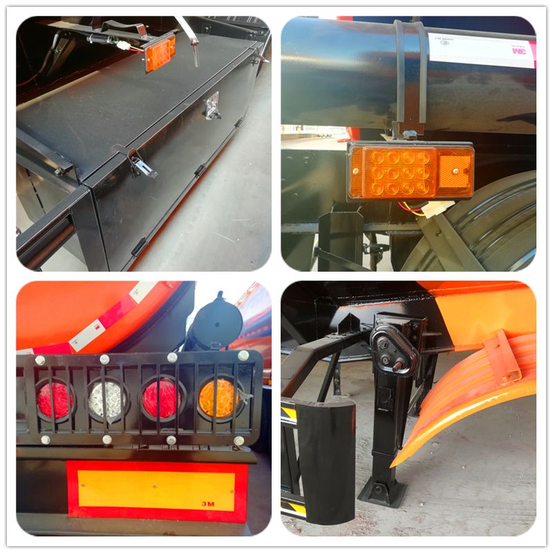 3 Axle 50000 L Widely Hot Ce 3 Axles 35000L Oil Tanker Semi-Trailer for Sale