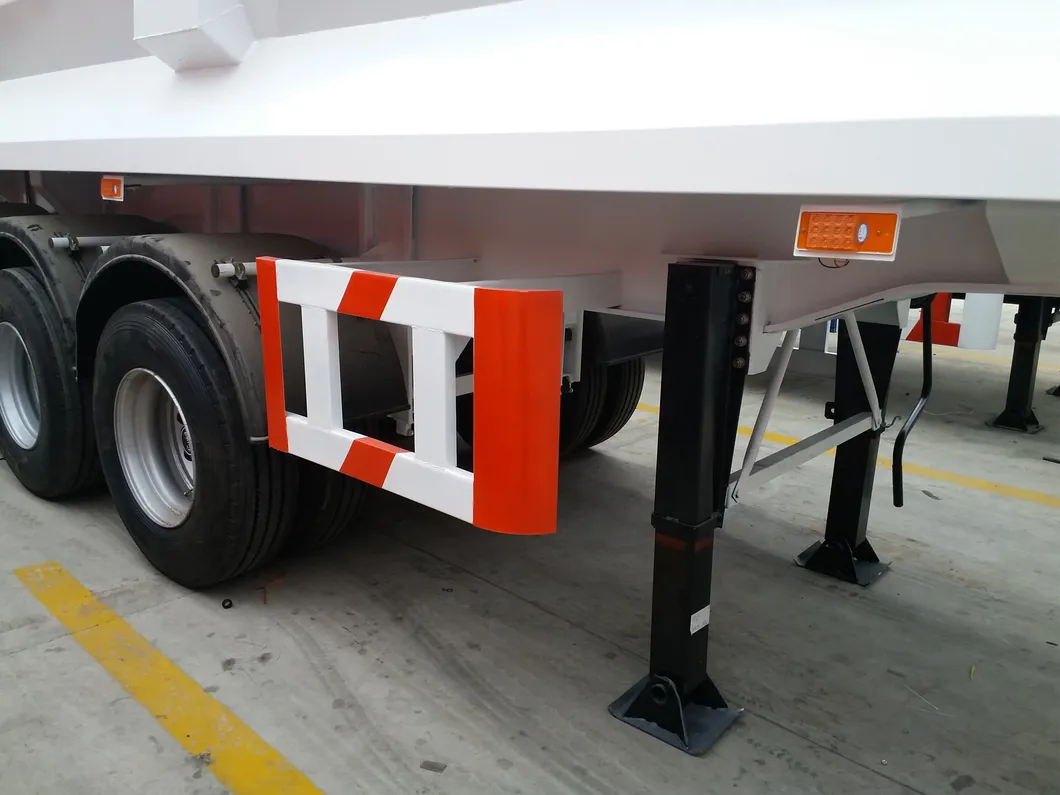 3 Axle Dumper Truck Trailer/Tipper Trailer with Hardox Steel Hyva Cylinder 196-7300