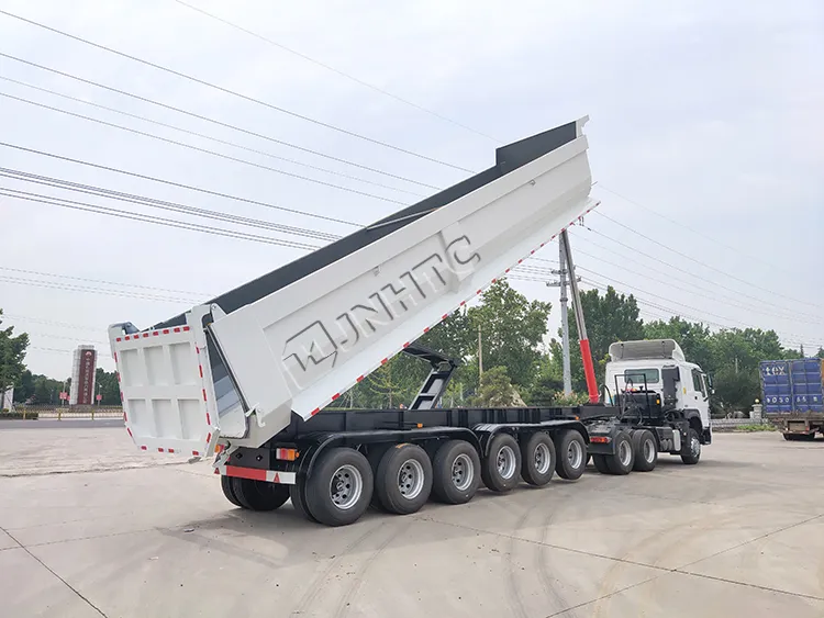 3 Axle Rear Dump Semi Trailer