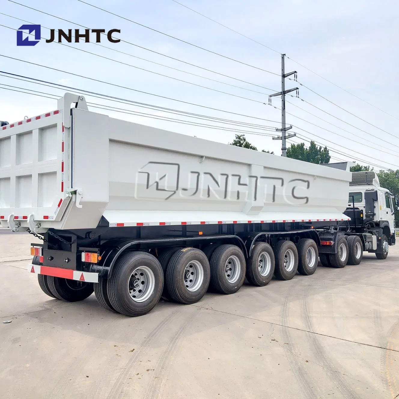 3 Axle Rear Dump Semi Trailer