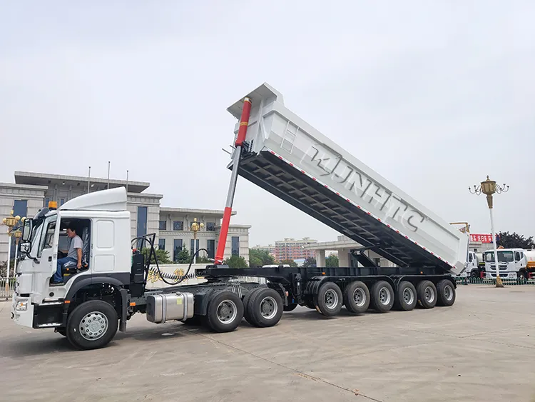 3 Axle Rear Dump Semi Trailer