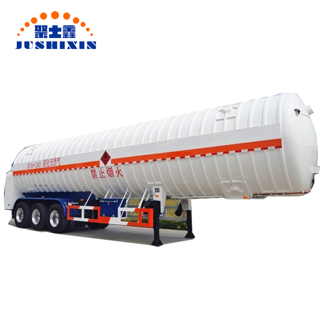 3 Axles 52600L Brand New Trailer Truck LNG Tanker Gas Tanker Trailer